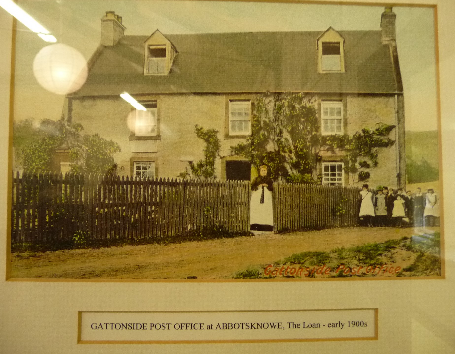 Hopkirk Home and Gattonside Post Office 1900
