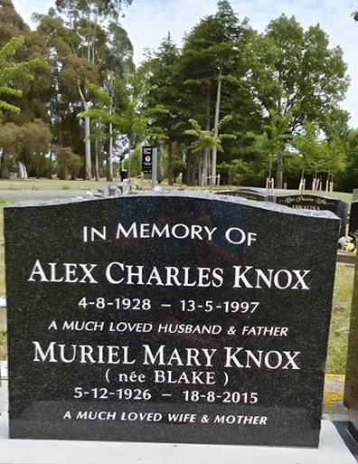 Muriel Blake & Alexander Knox
