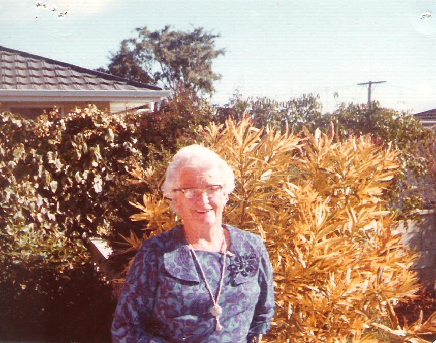 Sibyl Eliza Hopkirk Blake, circa 1975