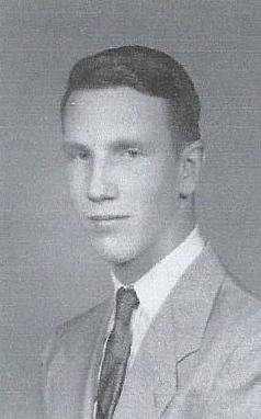 David Hopkirk as a young adult
