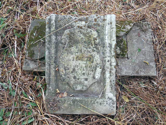 David L. Brown gravestone, Hopkirk Cemetery